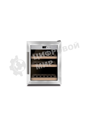 Винный шкаф CASO WineSafe 12 Classic черный, 1 отсек, 12 бут., класс A