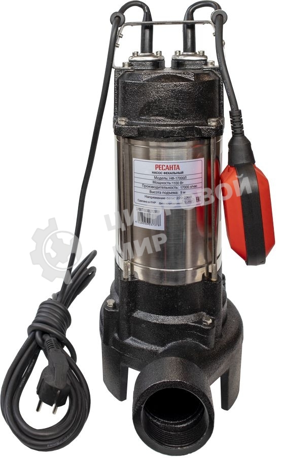 Фекальный насос НФ-17000Л Ресанта
