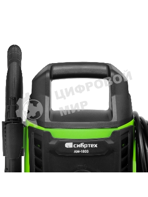 Мойка высокого давления Сибртех АМ-1800, 1800 Вт, 140 бар, 350 л/ч, колесная
