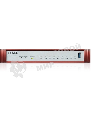 Межсетевой экран Zyxel USG FLEX 100H, 8xRJ-45: 1G (LAN/WAN), 1xUSB3.0 **