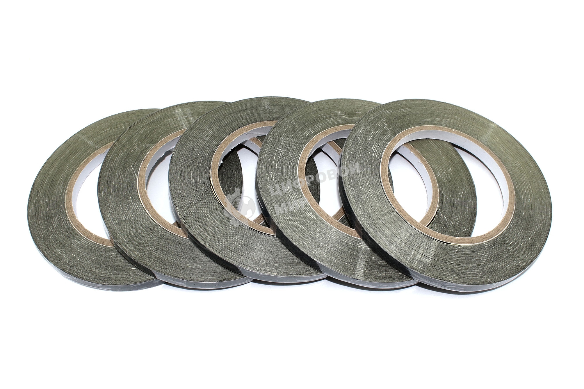 Электротехническая изоляционная ацетатная лента (тканевый скотч) 8мм. 30 м 5 шт