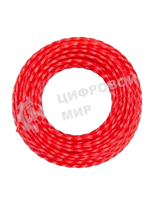 Леска для триммера MTX витой квадрат 3,0 мм х 15 м