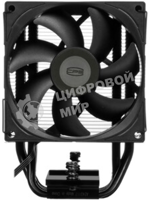 Кулер PCCooler R400 черный 92мм алюминий+медь 2200rpm 30db 4-pin 180W 133мм