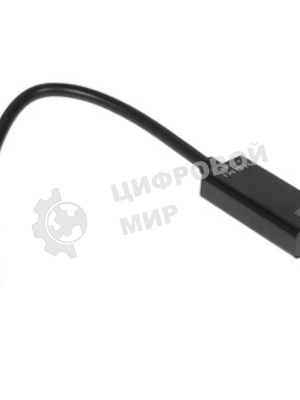 Переходник miniDisplayPort -> HDMI, Cablexpert A-mDPM-HDMIF4K-01, 4K, 20M/19F, кабель 15 см, черный, пакет