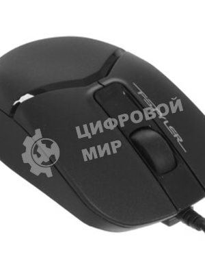 Мышь проводная A4Tech Fstyler FM12S черный, 1200 dpi, USB, кнопки - 3