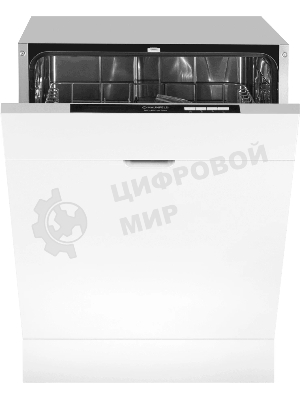 Встраиваемая посудомоечная машина Maunfeld MLP-122D Light Beam, серебристый, 59.8 см, 12 компл., 49 дБ, класс A++