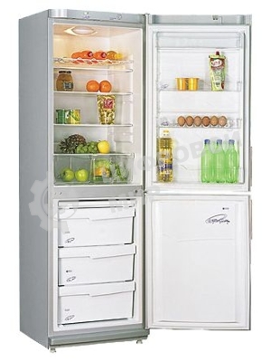 Холодильник Pozis RK-139 серебристый глянц. двухкамерный 188/97 л морозилка снизу