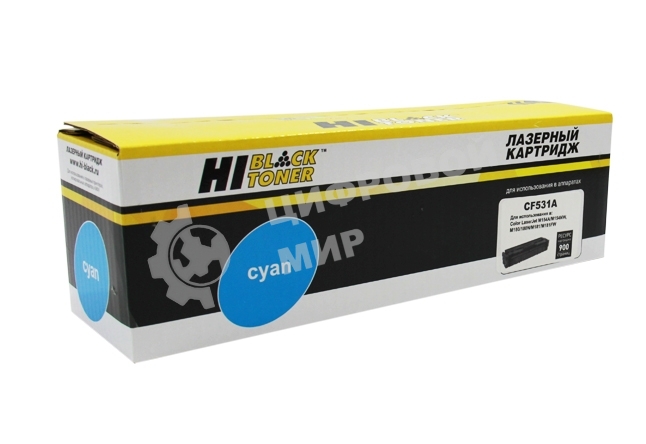 Картридж Hi-Black (HB-CF531A) для HP CLJ Pro M154A/M180n/M181fw, C, 0,9K