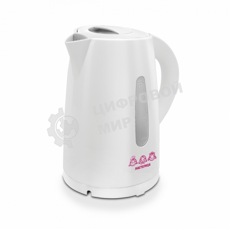 Чайник электрический Мастерица ЕК-1701M белый