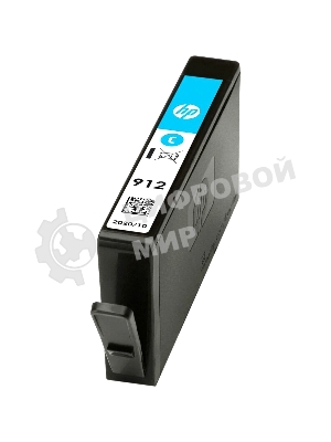 Картридж струйный HP 912 3YL77AE голубой (315стр.) для HP OfficeJet 801x/802x