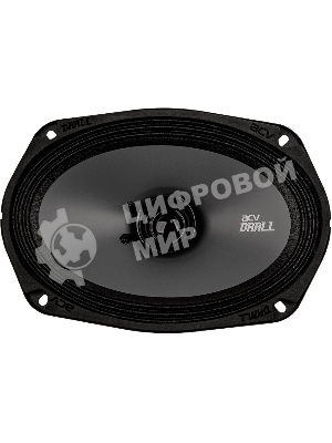 Колонки автомобильные ACV Drall DR69 (без решетки) 270Вт 96дБ 3Ом 16x23см (6x9дюйм) (ком.:2кол.) широкополосные однополосные