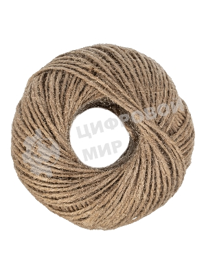 Шпагат джутовый Сибртех 1,5 мм, L 90 м, 4-ниточный,