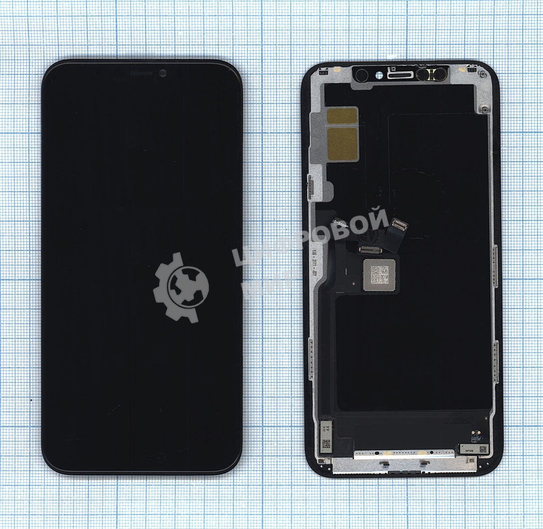 Дисплей для Apple iPhone 11 Pro в сборе с тачскрином (Foxconn) черный