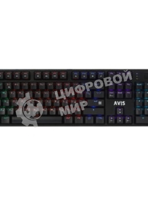 Клавиатура Defender Avis GK-312 проводная, USB Type-A, чёрный