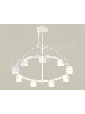 Светильник Ambrella light XR92031903/9 SWH/FR белый песок/белый матовый GX53 (A9203, C9241, N8477)