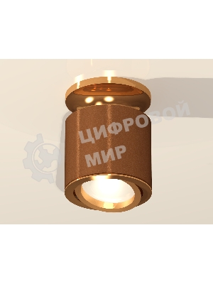 Светильник Ambrella Light XS7404120 SCF/PYG кофе песок/золото желтое полированное MR16 GU5.3 (N7929, C7404, N7004)