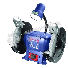 Точило КРАТОН BG 350/200 L 350Вт 2950об/мин диск 200х20х32мм эл. подсв.