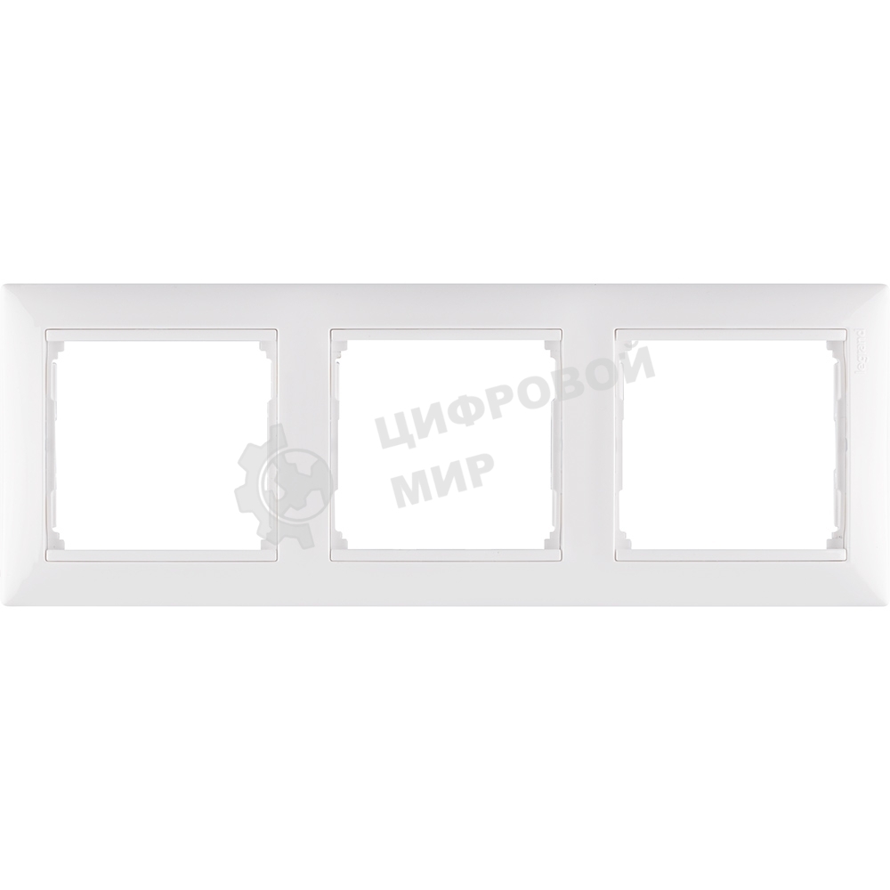 Рамка Valena - Белая - трехместная Legrand 774453