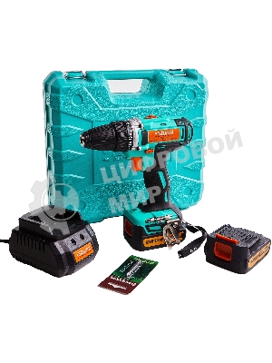 Дрель-шуруповерт Sturm CD3614, 14 В, 2 Ач, 28 Нм, щеточный