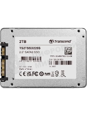 Накопитель SSD Transcend SSD 225S, 2.0Tb, 2.5