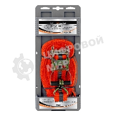 Ремень багажный с крюками, 0,038х10м, храповый механизм AutomaticStels