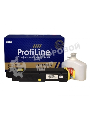 Картридж Тонер-туба ProfiLine PL-TK-5270Y для принтеров Kyocera EcoSys M6230/M6630/P6230/P6630 желтый 6000 копий