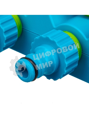 Разветвитель четырехканальный LUXE Palisad с внутренней резьбой 3/4