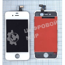 Дисплей для Apple iPhone 4 AAA белый