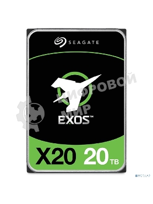 Жесткий диск Seagate HDD Server Exos X20 HDD 512E/4KN (3.5'/20Tb/SATA 6Gb/s/7200rpm)