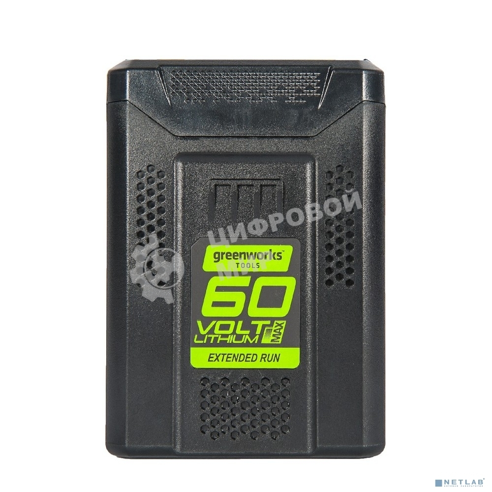 Аккумулятор Greenworks G60B4 (2918407)60В 4А·ч литий-ионный