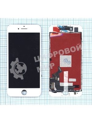 Дисплей для iPhone 8 в сборе с тачскрином (Tianma), белый