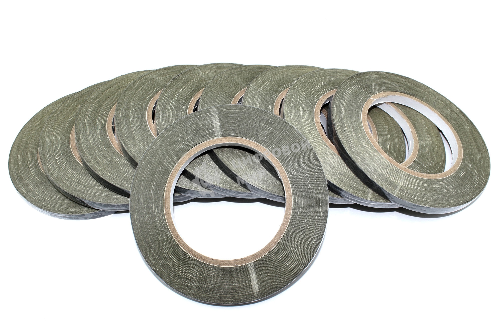 Электротехническая изоляционная ацетатная лента (тканевый скотч) 8мм. 30 м 10 шт