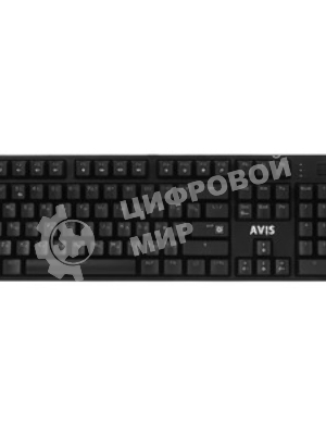Клавиатура Defender Avis GK-312 проводная, USB Type-A, чёрный