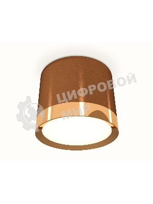Светильник Ambrella Light XS8117001 SCF/PYG кофе песок/золото желтое полированное GX53 (C8117, N8124)