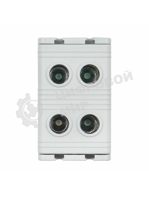 Клемма силовая вводная двойная КСВ 16-50 серая EKF PROxima plc-kvs2-16-50-grey EKF