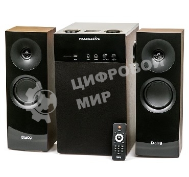 Акустическая система DIALOG AP-250 Progressive коричневый, Bluetooth, мощность (Вт) - 80, частотный диапазон (Гц-Гц)	от 40 Гц, динамик(и) - 6,5