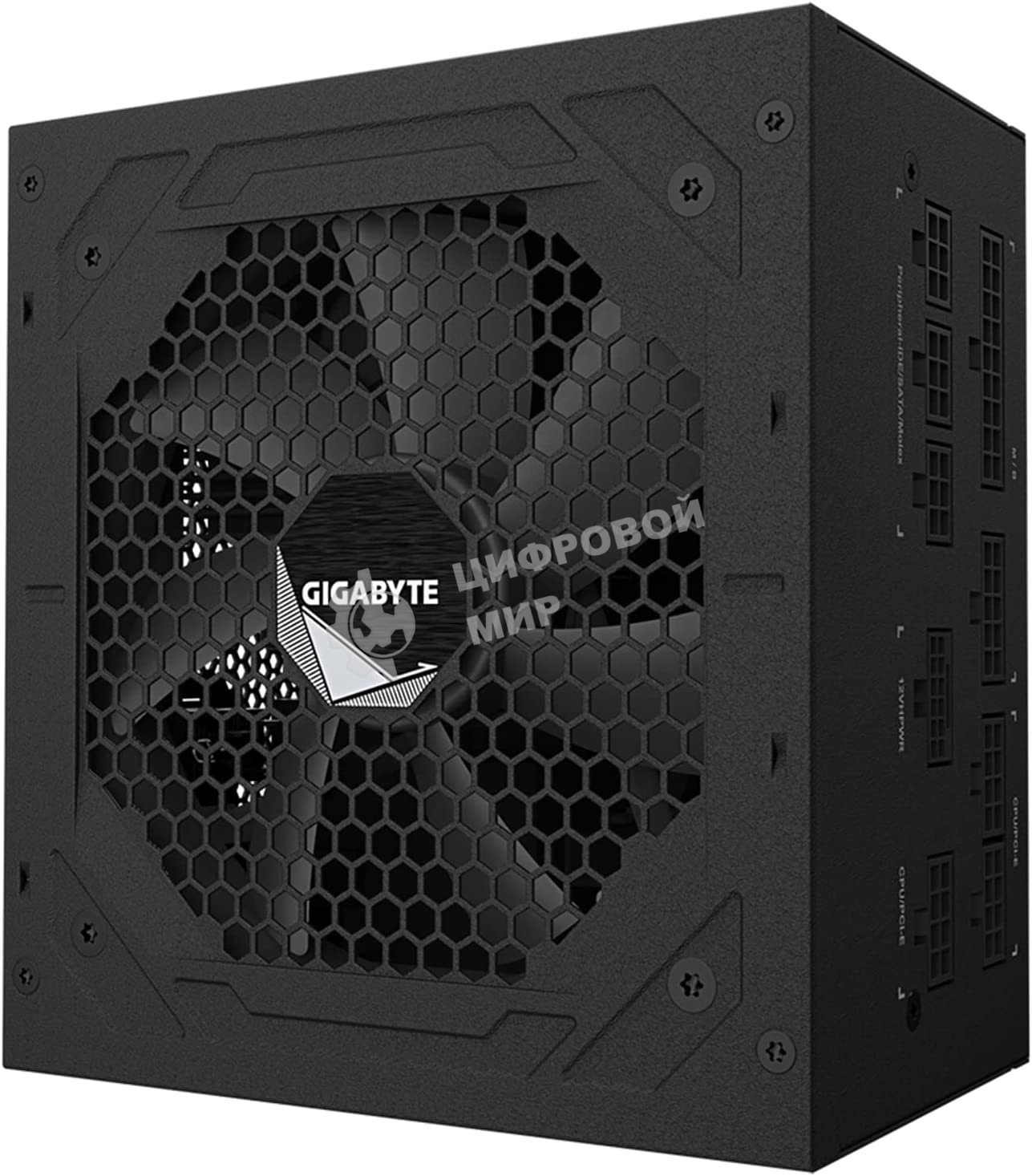 Блок питания Gigabyte GP-UD1000GM PG5 RTL, 1000Вт, 80 PLUS Gold, 120мм, модульный, черный