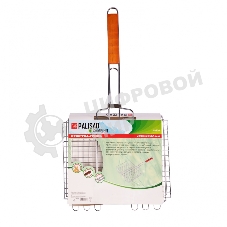 Решетка-гриль Camping Palisad 260х320х65 мм, объемная, хромир.