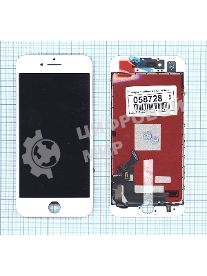 Дисплей для iPhone 8 в сборе с тачскрином (Tianma), белый