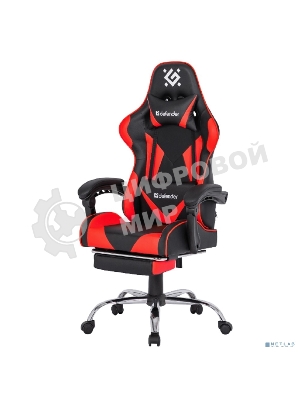 Кресло игровое Defender PILOT RED/BLACK