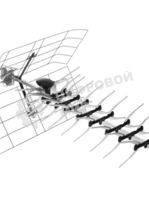 ТB антенна наружная Rexant для цифрового телевидения DVB-T2, RX-402