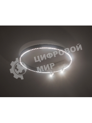 Потолочный светодиодный светильник Ambrella light FL5807/1+2 WH белый 40W 3000K/4200K/6400K D600*95 (без ПДУ)