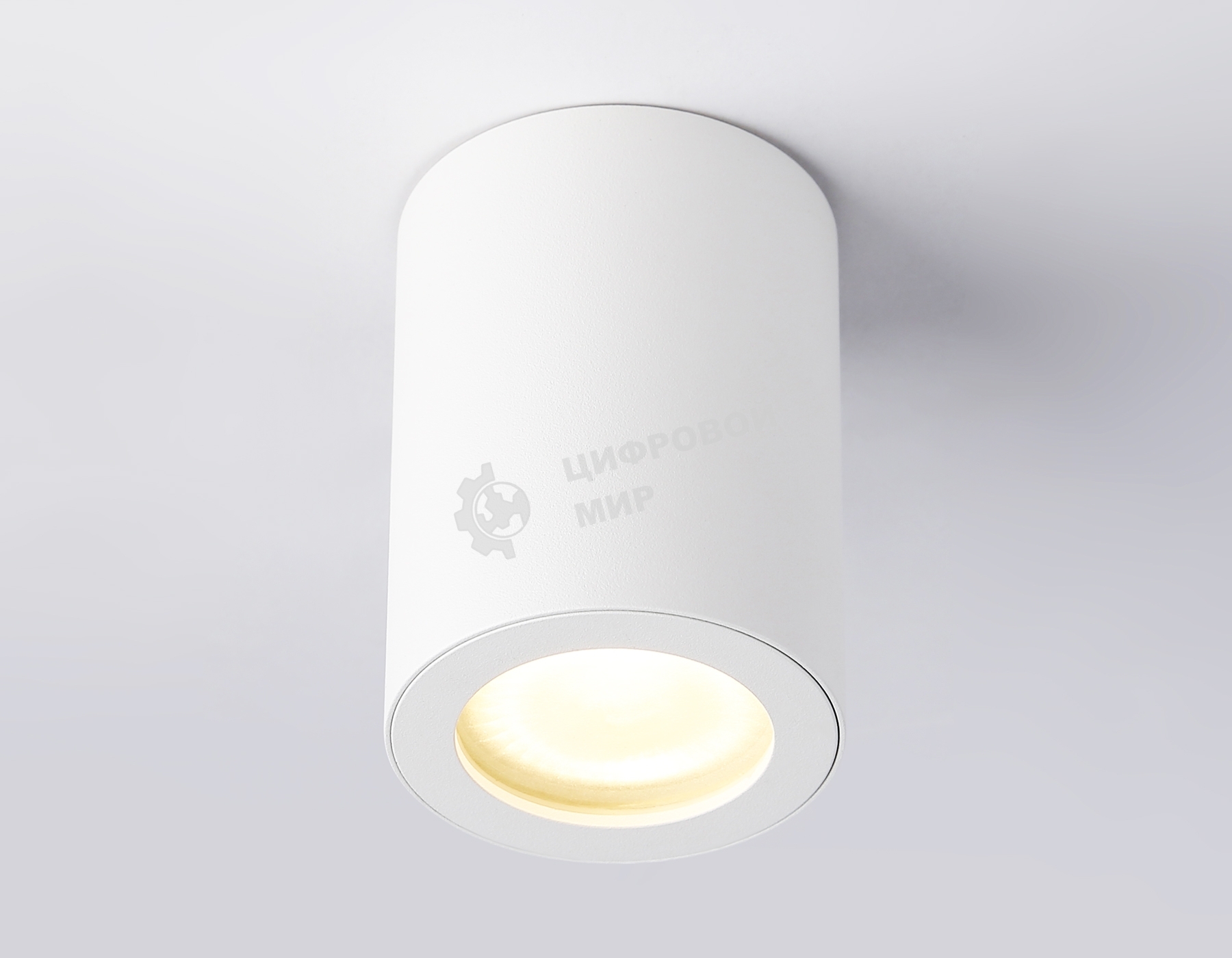 Светильник накладной TN22797 WH белый IP44 GU10 max 12W D65*90