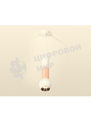 Светильник Ambrella XP1101040 SWH/PPG белый песок/золото розовое полированное MR16 GU5.3 LED 3W 4200K