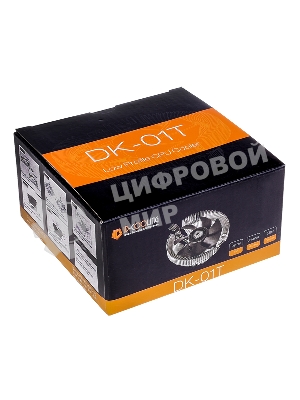 Кулер Cooler ID-Cooling ID-CPU-DK-01T серебристый 92мм алюминий 2200rpm 24db 3-pin 95W 52мм