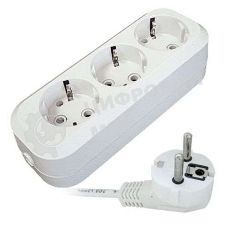 Удлинитель 3х5 м с заземл. 16А IP20 Е-303 АБС-пл. ПВС 3х1 UNIVersal 9631978