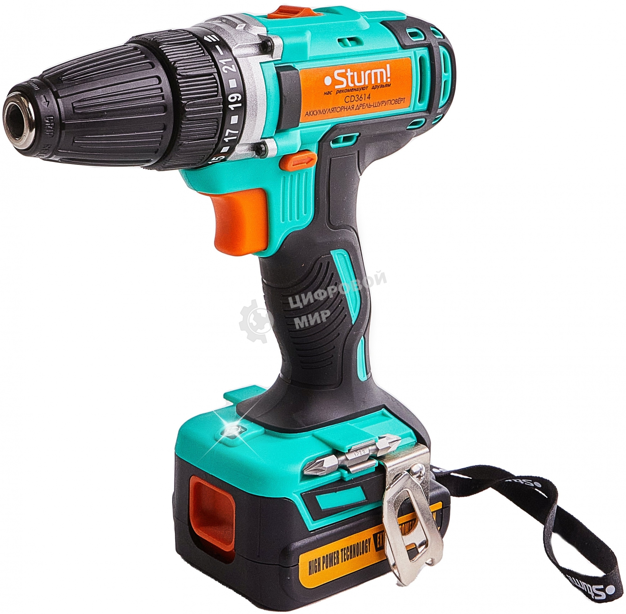 Шуруповерт Sturm! CD3614 аккум.