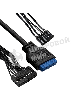 Компьютерный корпус Miditower ExeGate CP-606U-AB400 (ATX, AB400 с вент. 8см, 1хUSB/1хUSB 3.0, аудио)