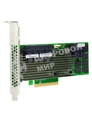 Контроллер Broadcom MegaRAID SAS 9361-24i SGL (05-50022-00), PCIe 3.0 x8 LP, SAS/SATA 12G, RAID 0,1,5,6,10,50,60, 24port(6*int SFF8643), Cache 4Gb, 3324ROC