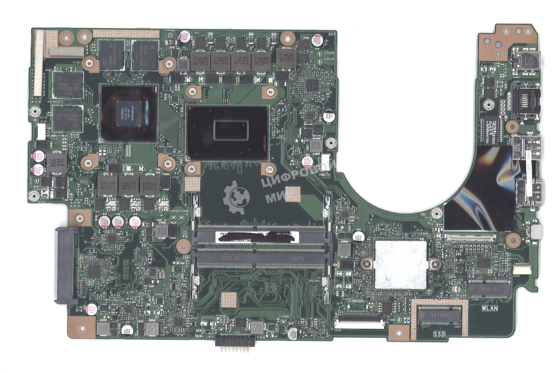 Материнская плата для Asus X580GD I7-8750H 90NB0HX0-R00011